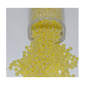 STRIKKEPERLER - 1195 LYS GUL